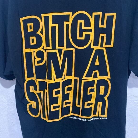 Pittsburgh Steelers Straight Outta Pittsburgh T Shirt Size XL - Picture 5 of 5